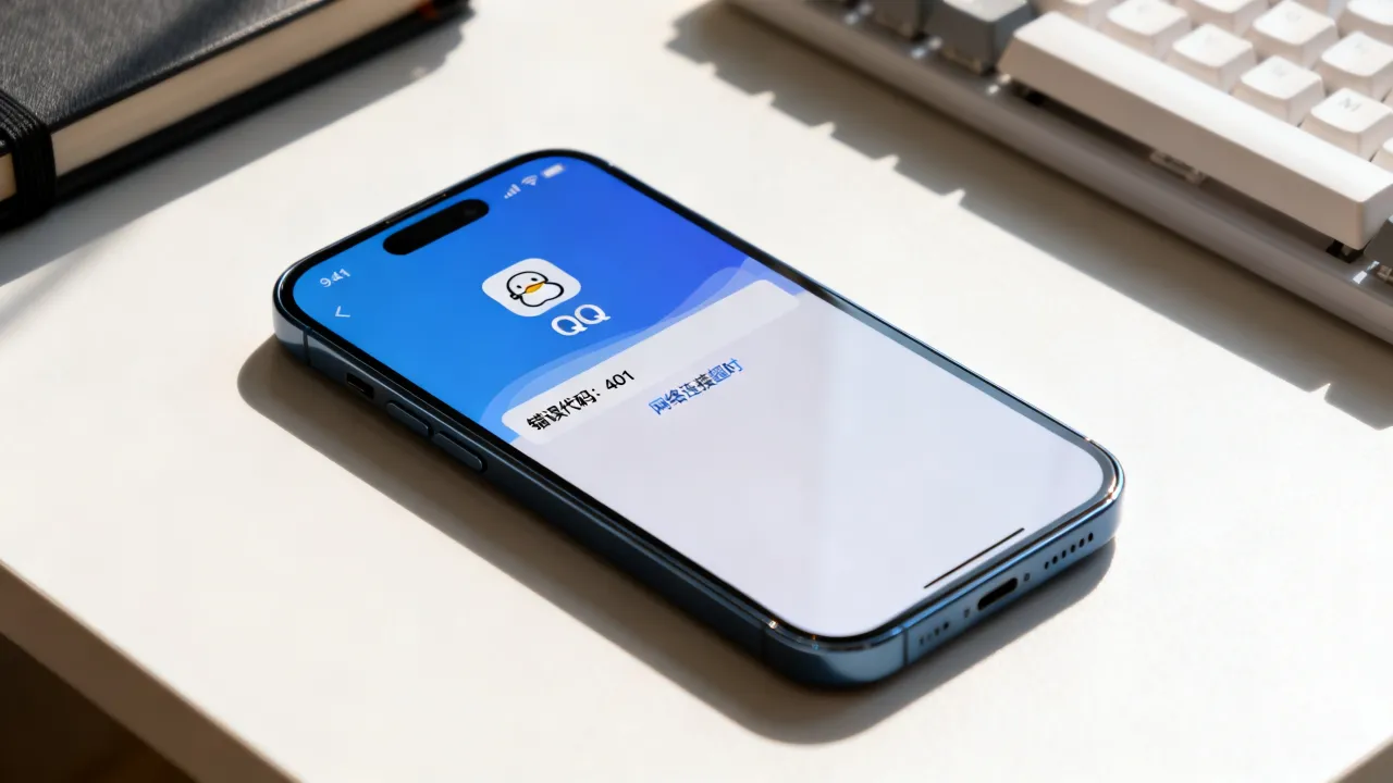 为什么QQ登录服务器返回错误代码，QQ登录失败错误代码怎么解决