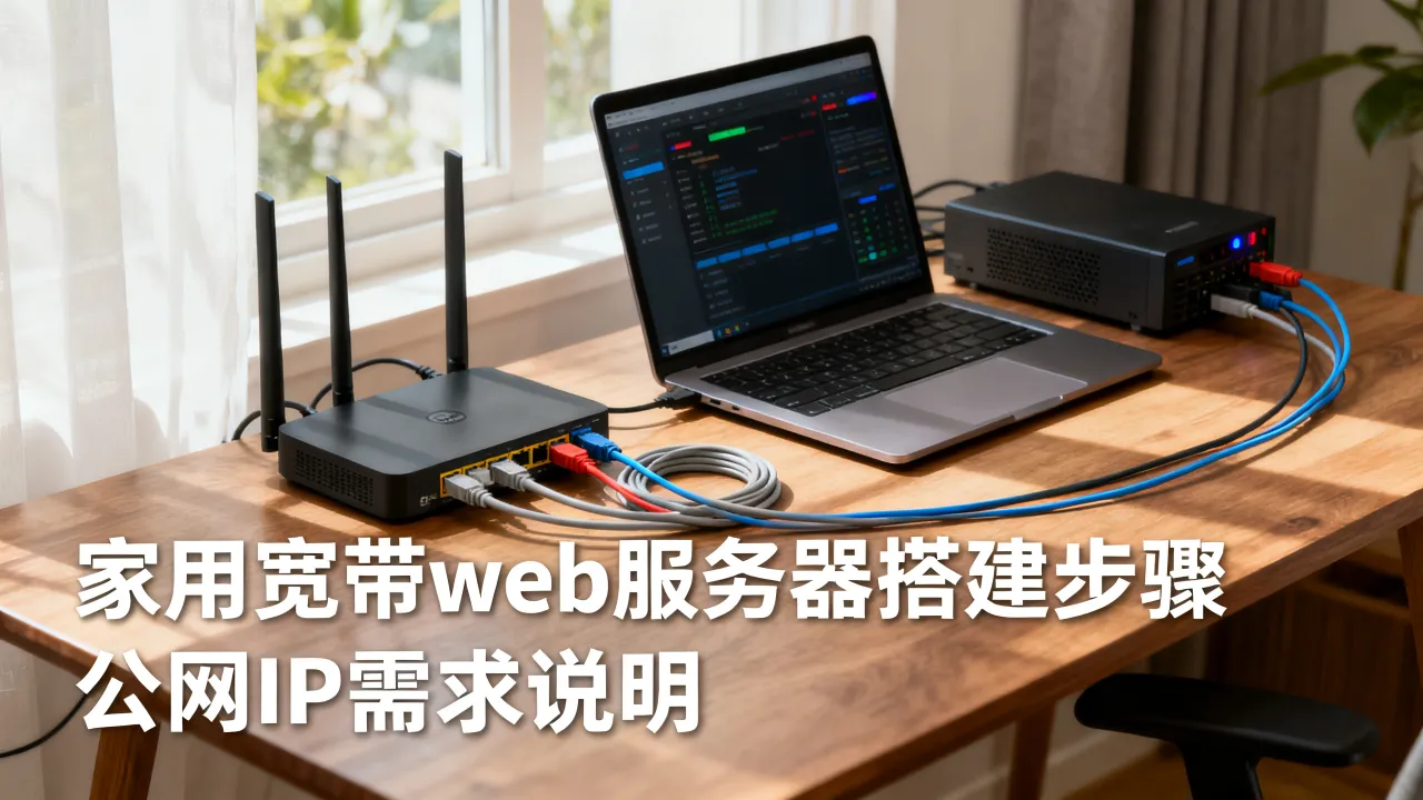 宽带web服务器怎么搭建？家用宽带web服务器要公网IP吗