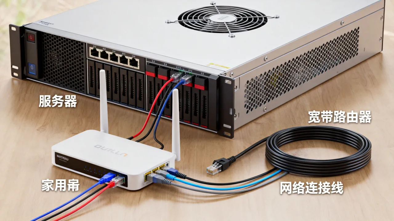 电脑服务器是宽带吗，电脑服务器和宽带有什么区别