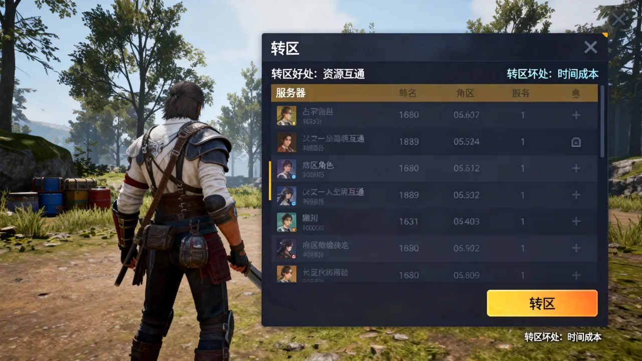 梦幻为什么要转服务器,转区有什么好处和坏处? 梦幻为什么要转服务器,转区有什么好处和坏处?