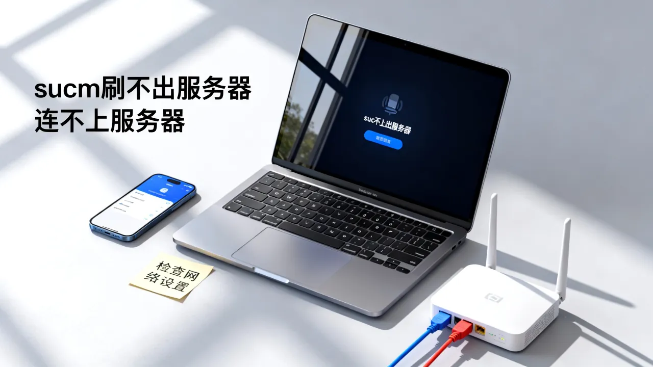 sucm刷不出服务器是为什么，sucm连不上服务器怎么解决