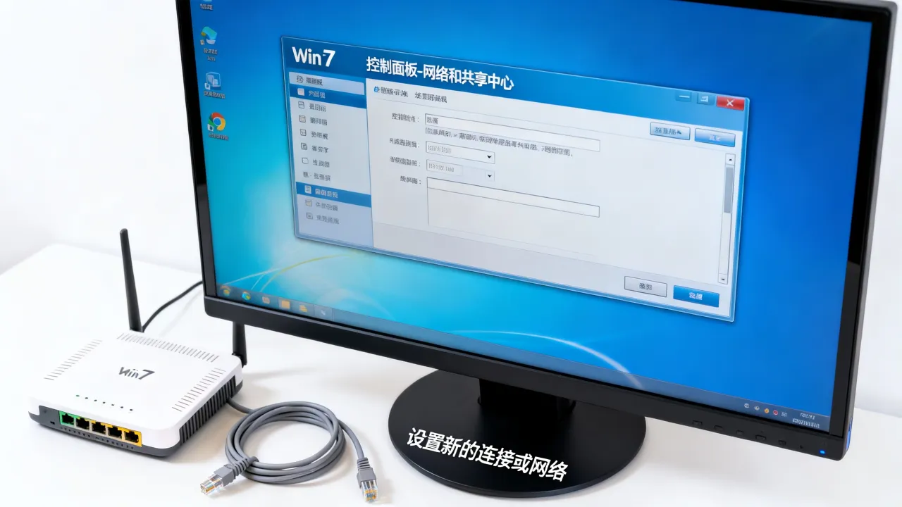 win7怎么重新创建宽带连接服务器，宽带连接不上怎么办？