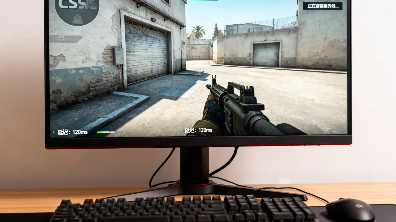 为什么CSGO连接服务器不一样，匹配延迟突然变高怎么回事
