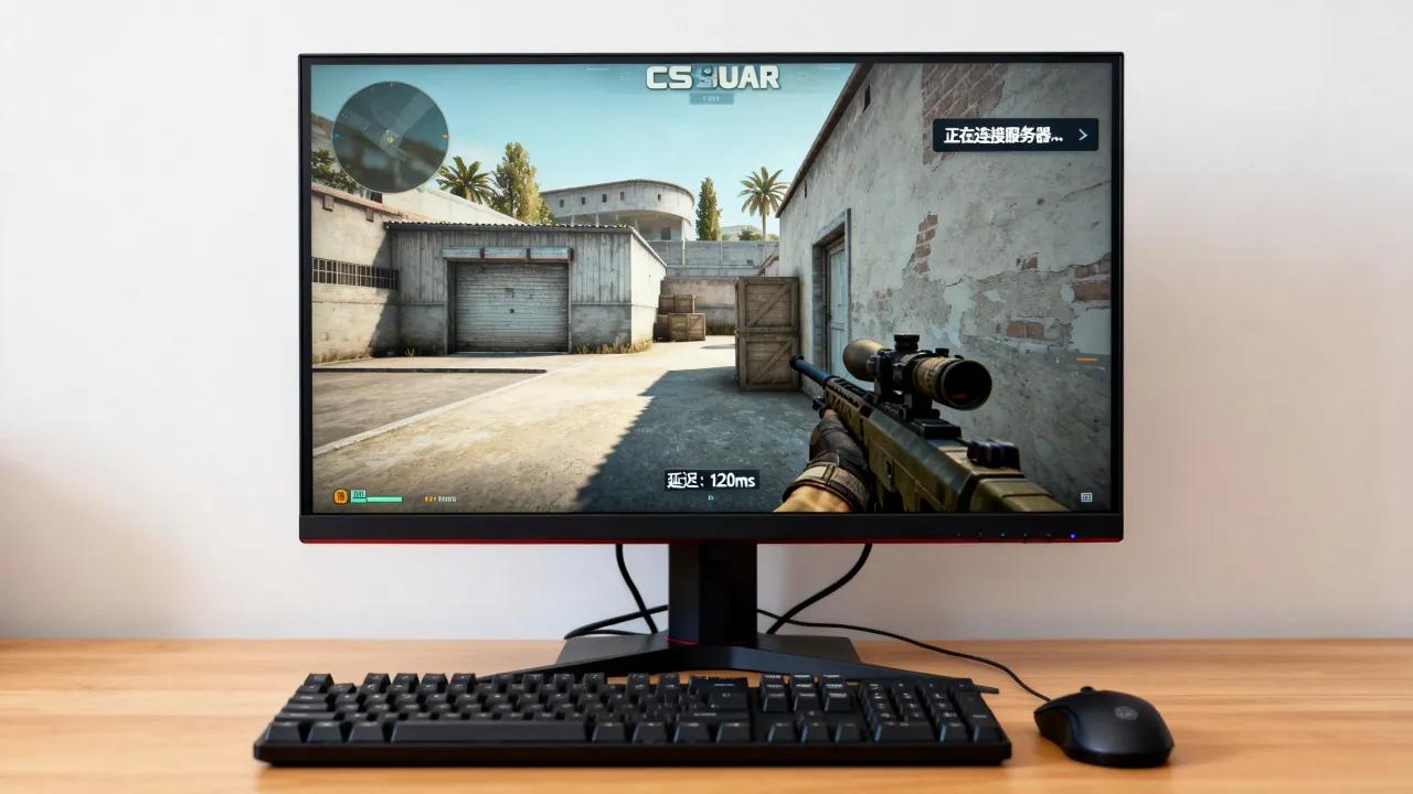 为什么CSGO连接服务器不一样，匹配延迟突然变高怎么回事