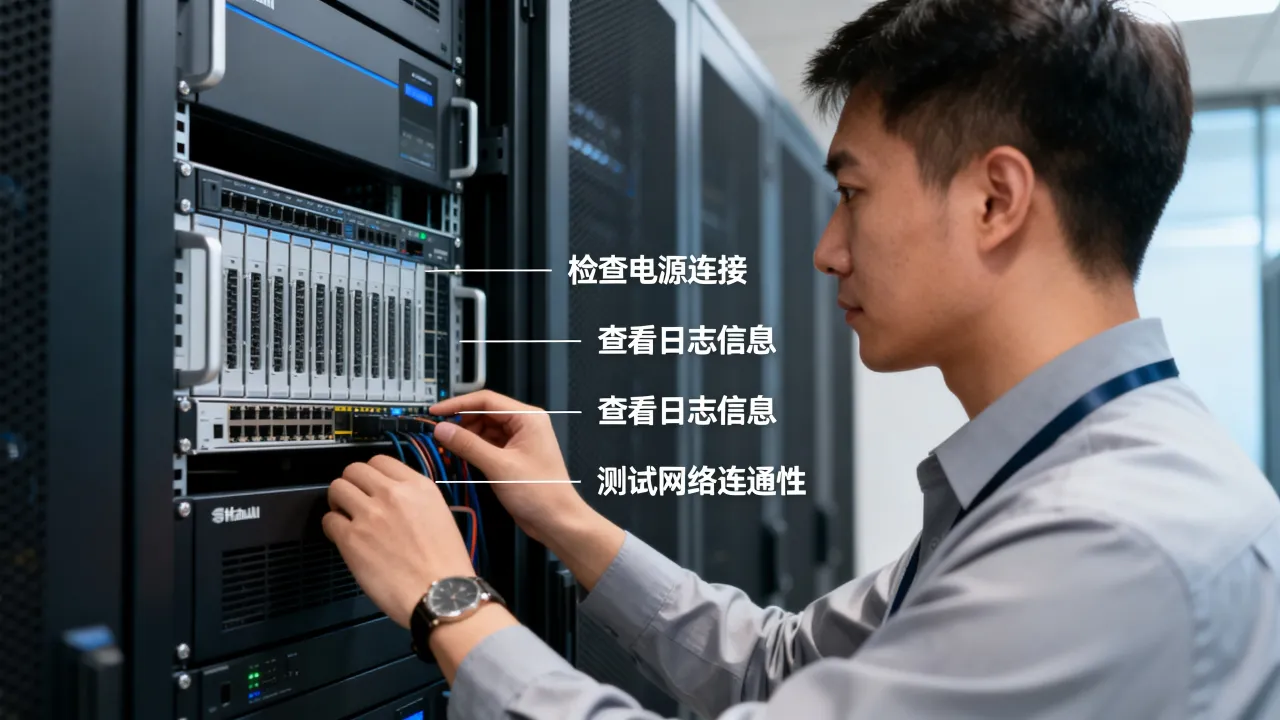 泰山服务器运维怎么做？，服务器故障排查步骤有哪些？