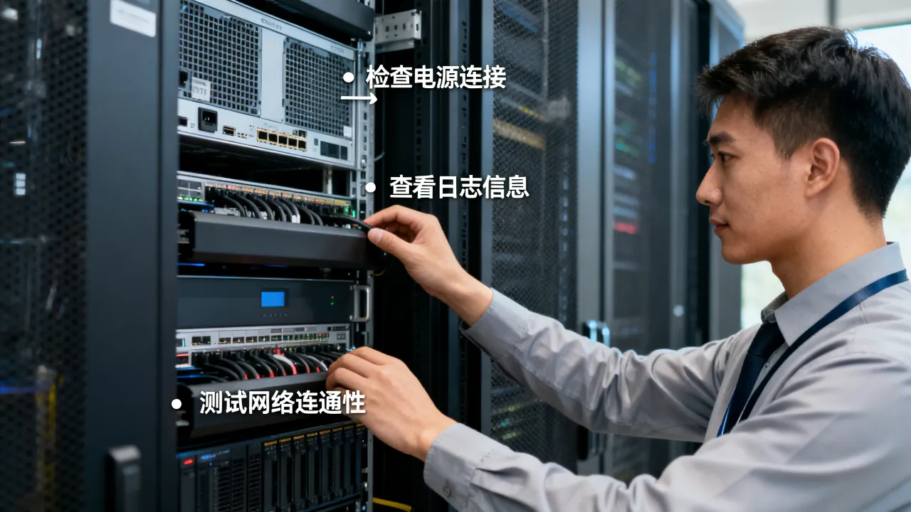泰山服务器运维怎么做？，服务器故障排查步骤有哪些？