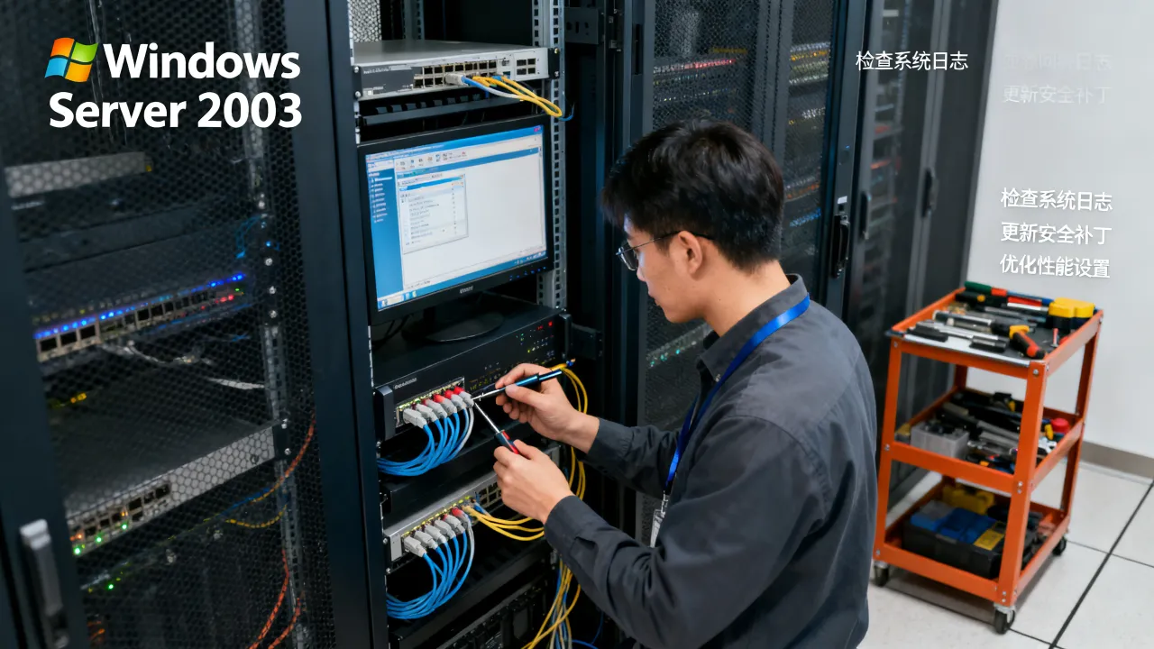 Windows Server 2003服务器怎么维护?常见问题解决方法 Windows Server 2003服务器怎么维护?常见问题解决方法