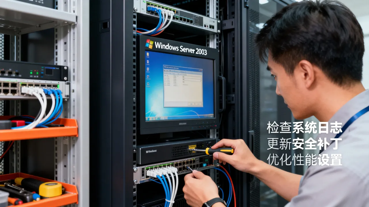 Windows Server 2003服务器怎么维护?常见问题解决方法 Windows Server 2003服务器怎么维护?常见问题解决方法