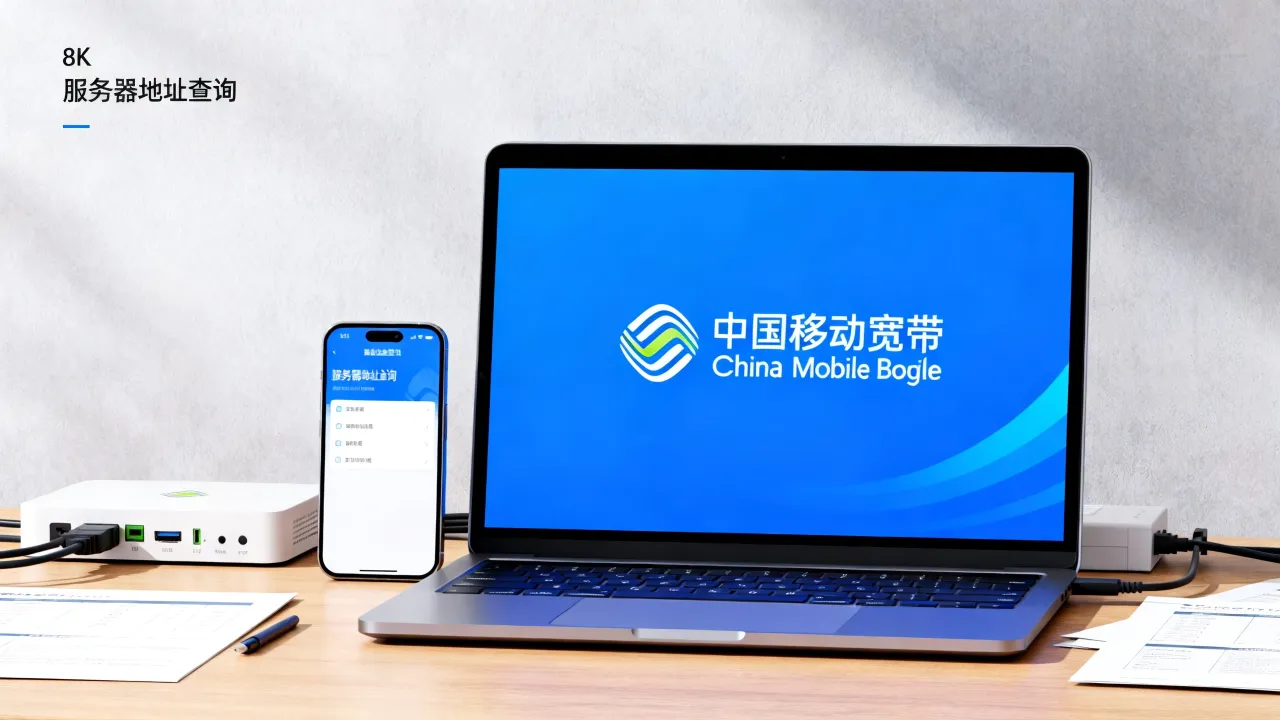 中国移动宽带有没有服务器？如何查询服务器地址
