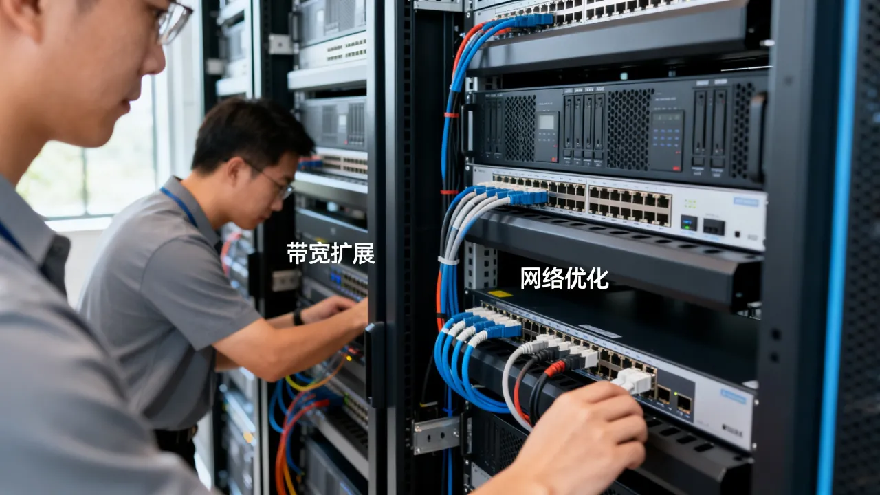 怎么扩展服务器网速，服务器带宽不足怎么提高网速？