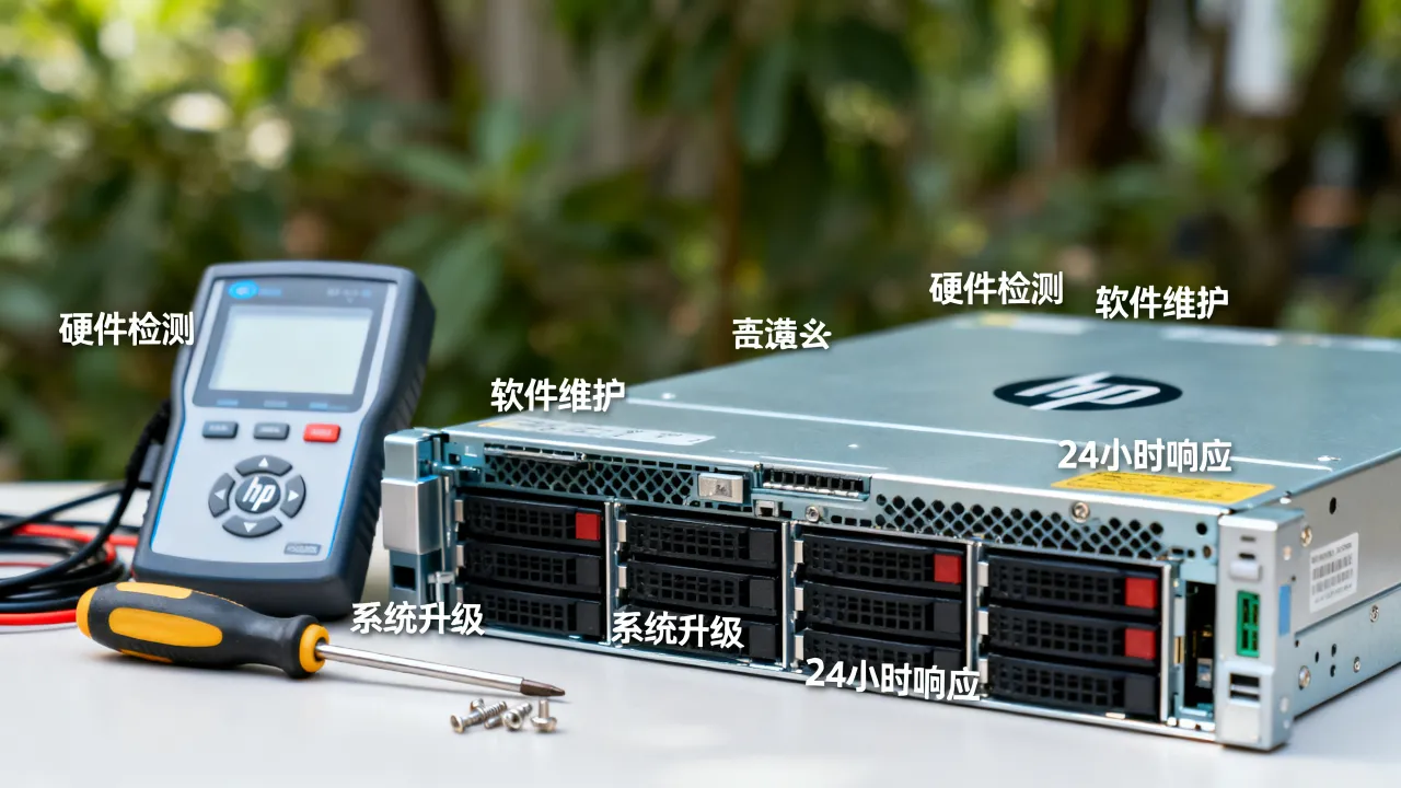 惠普服务器维保方案具体包含哪些服务，多少钱