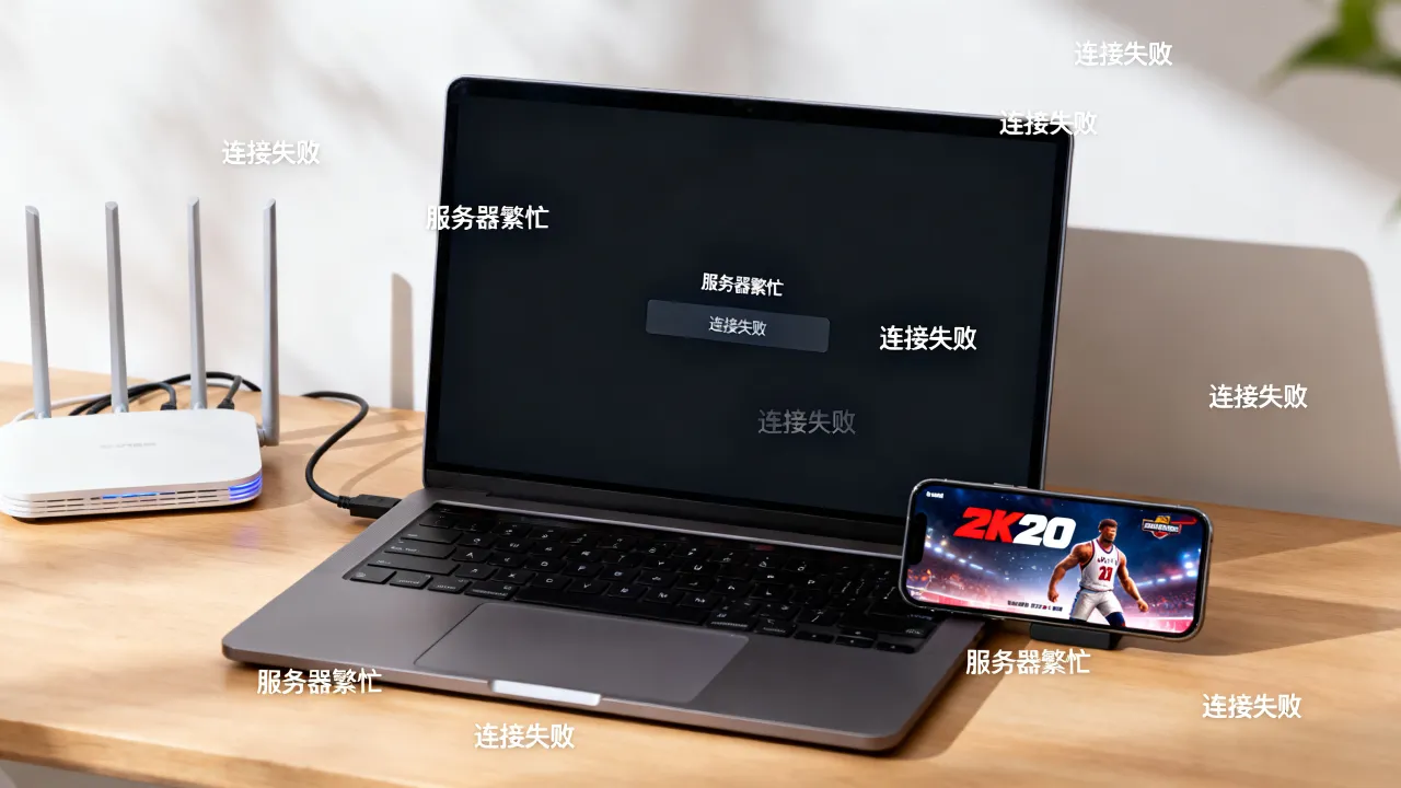 nba2k20为什么服务器繁忙，2k20服务器一直连接不上怎么办