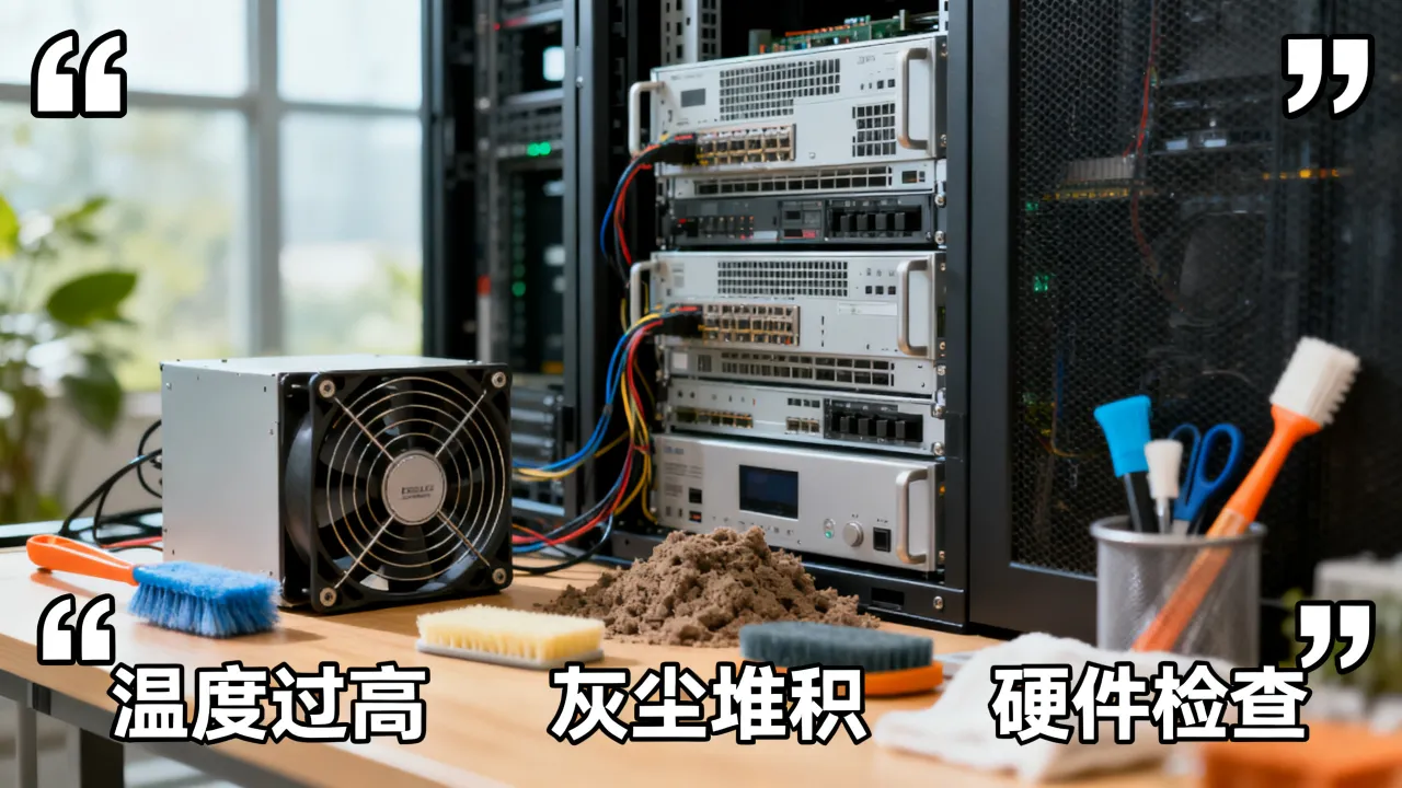 查看服务器为什么会卡？服务器卡顿原因及解决方法有哪些？