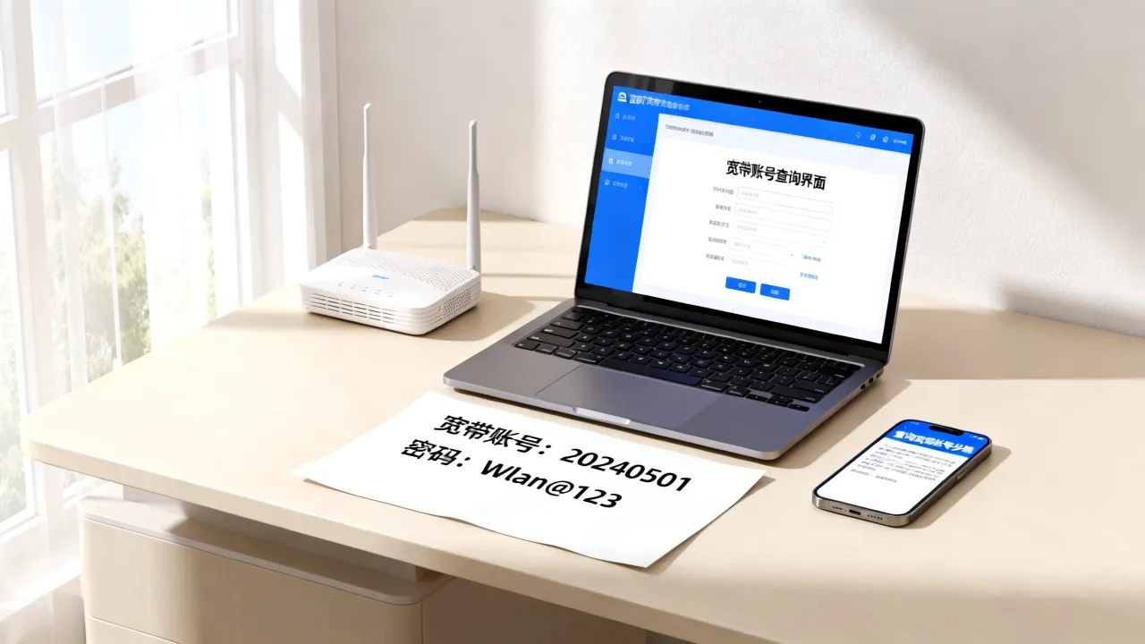怎么查服务器宽带账号，如何查询服务器宽带账号和密码？