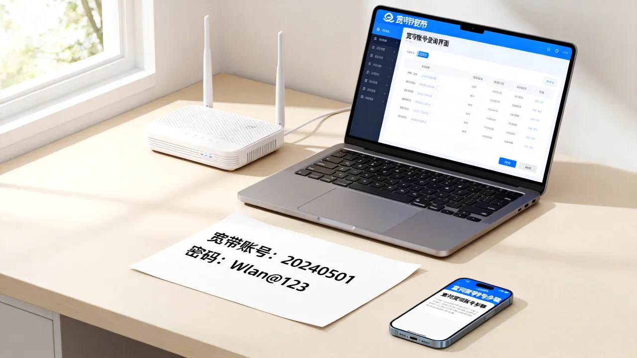 怎么查服务器宽带账号，如何查询服务器宽带账号和密码？
