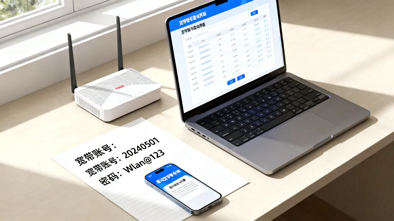 怎么查服务器宽带账号，如何查询服务器宽带账号和密码？