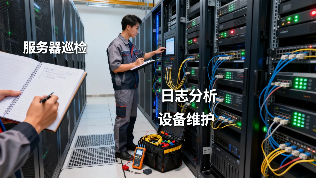 运维服务器的工作内容有哪些？服务器运维日常主要做什么？