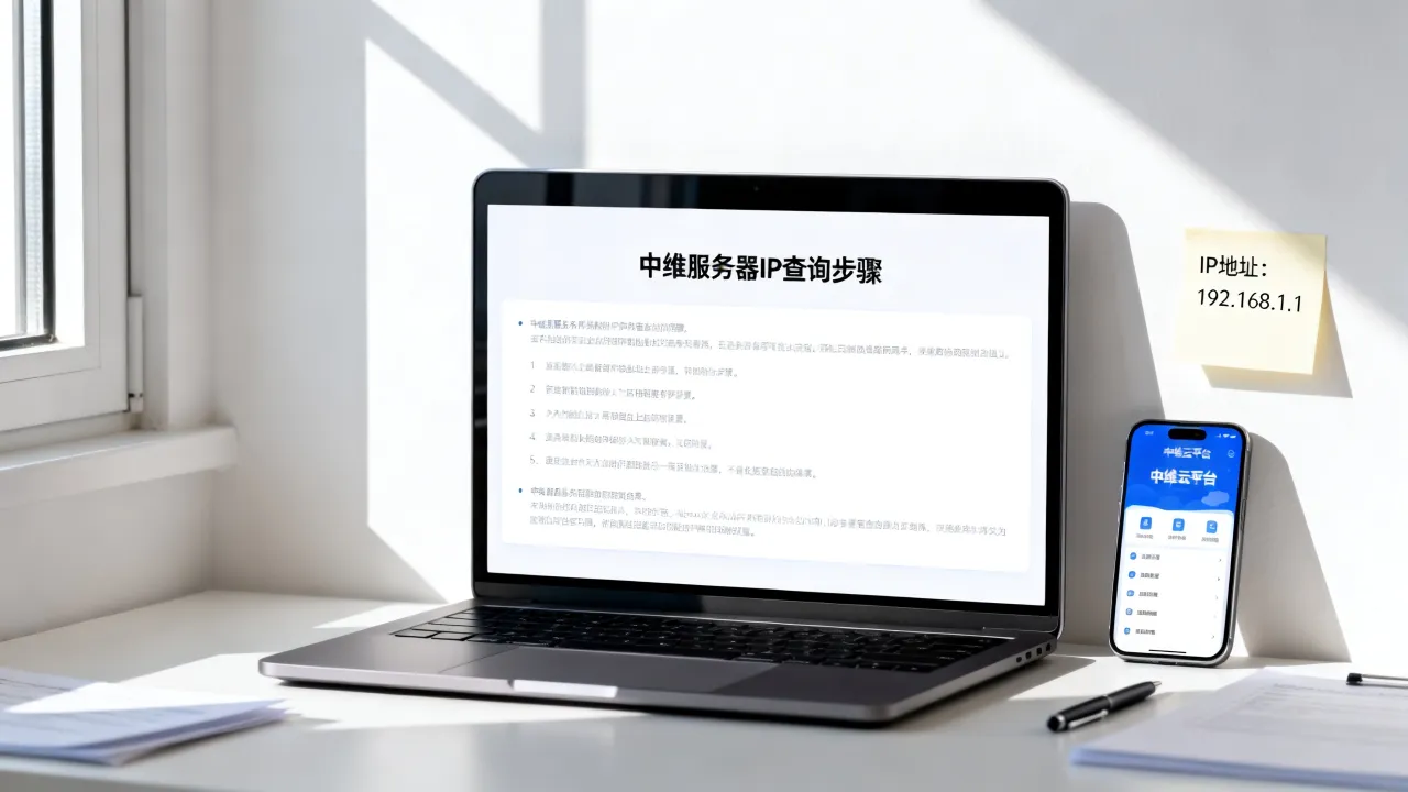 中维服务器IP怎么查？中维服务器IP地址是多少。