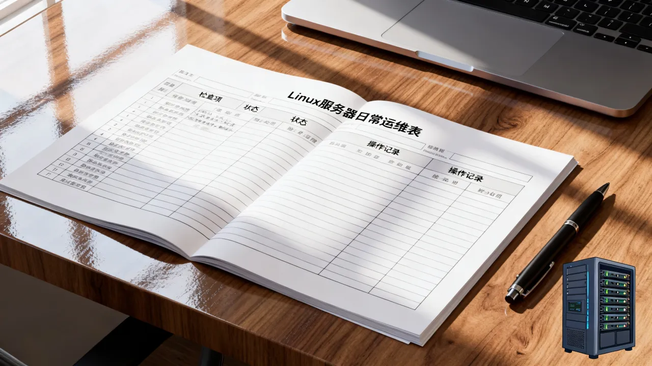 linux服务器日常运维表怎么做，日常运维表模板有哪些？