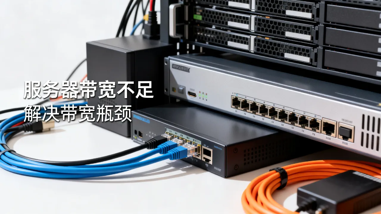 服务器宽带不足怎么办，如何解决服务器带宽瓶颈问题