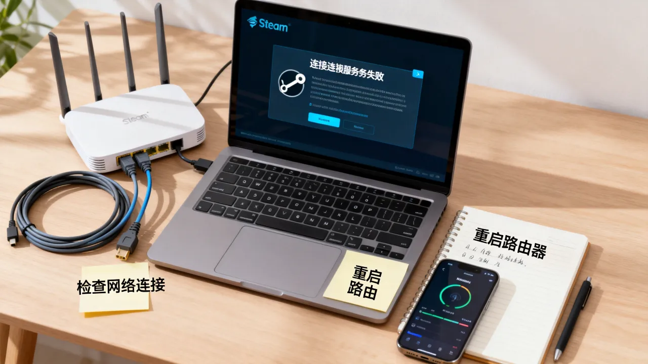 为什么steam连接不到服务器，steam连接不到服务器怎么解决