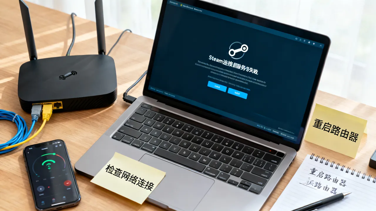为什么steam连接不到服务器，steam连接不到服务器怎么解决