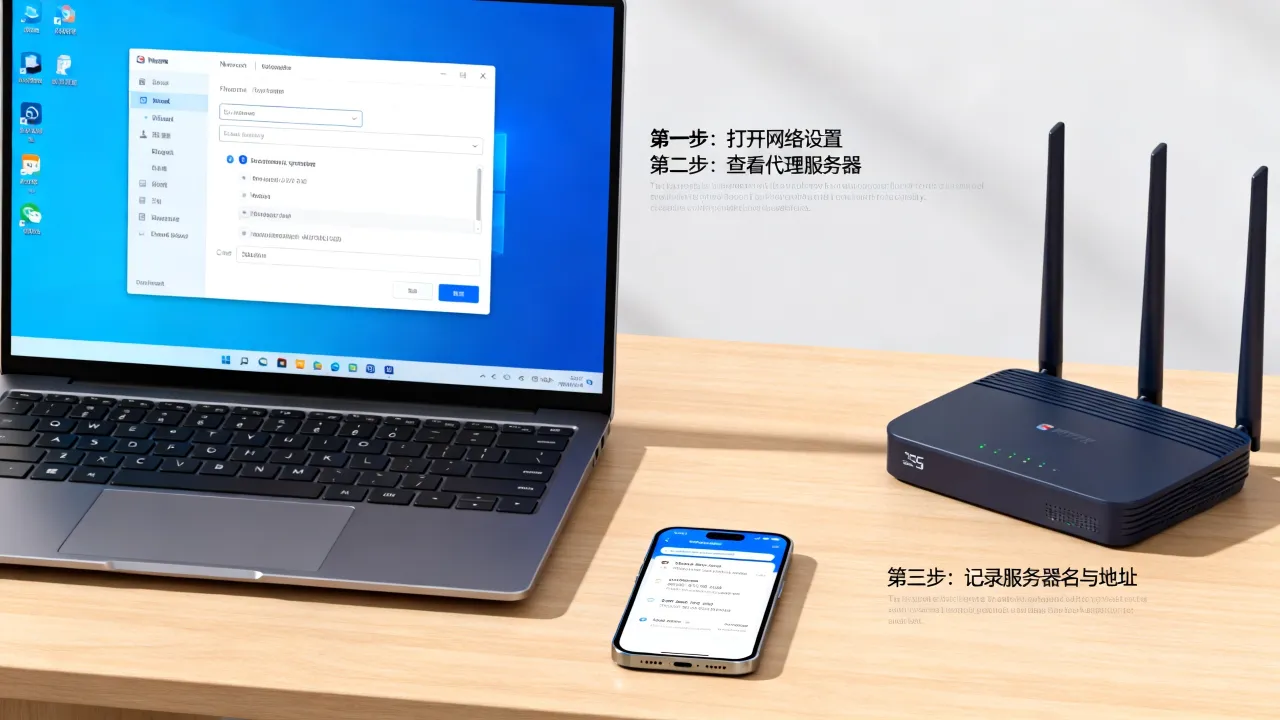 查宽带的代理服务器名是什么，宽带代理服务器地址怎么查