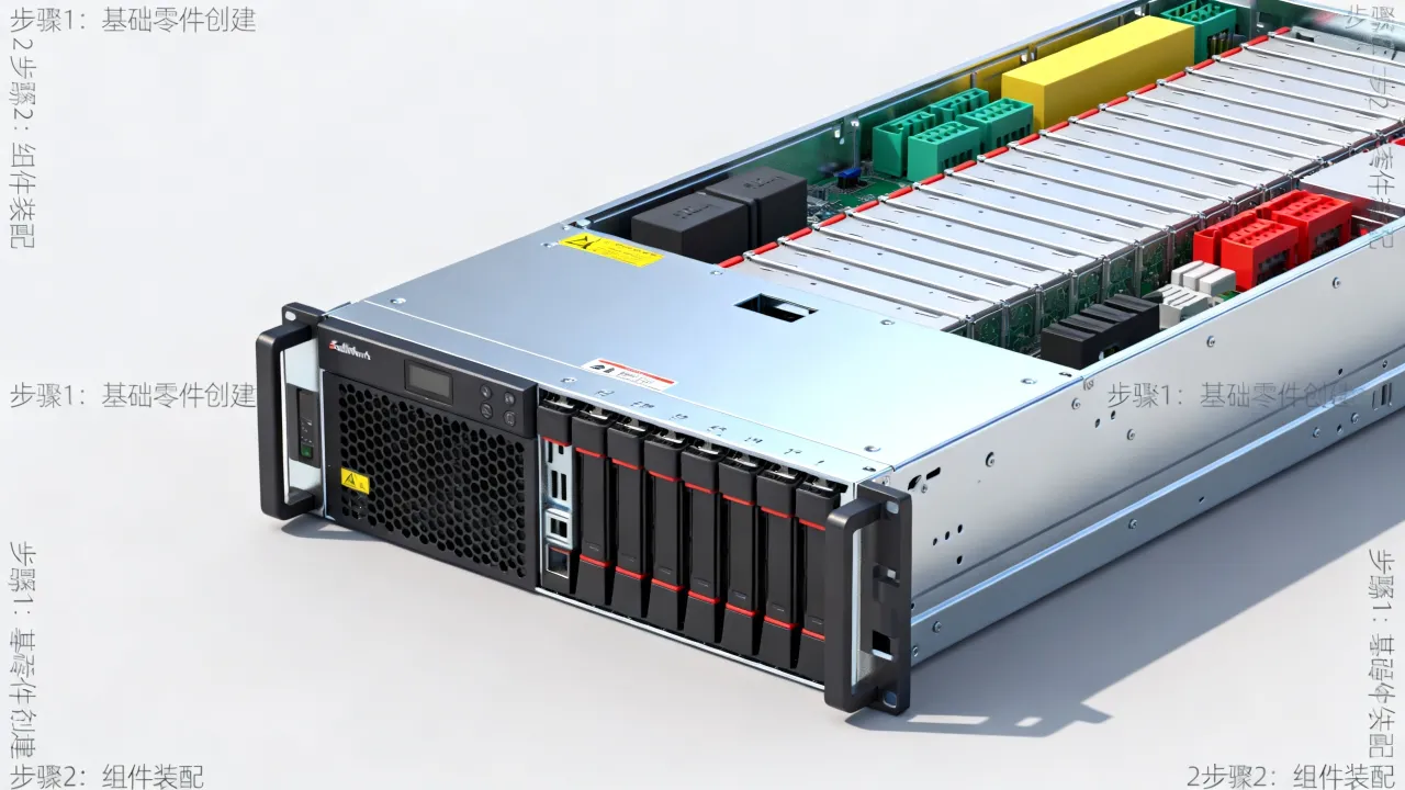 刀片服务器三维模型怎么建模？SolidWorks建模教程