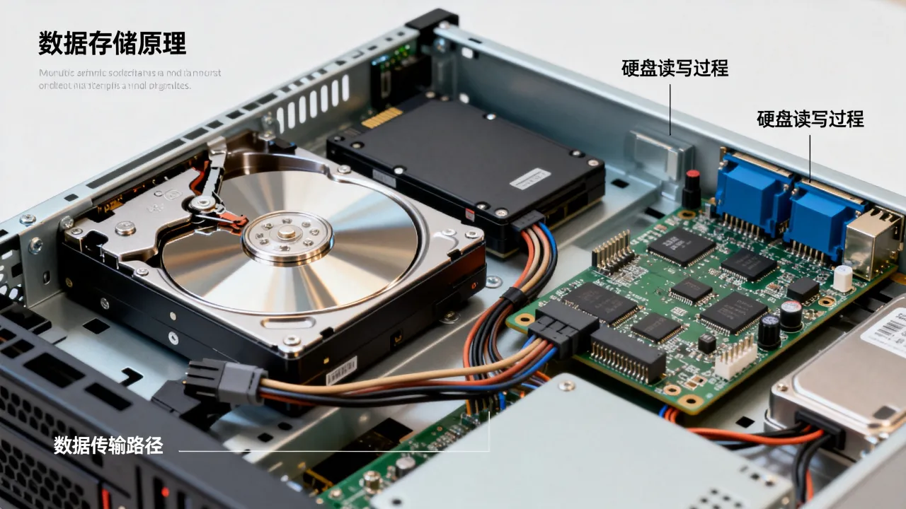 服务器为什么能存东西，服务器存储数据原理是什么？