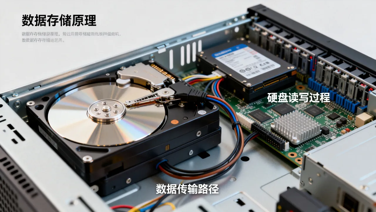 服务器为什么能存东西，服务器存储数据原理是什么？