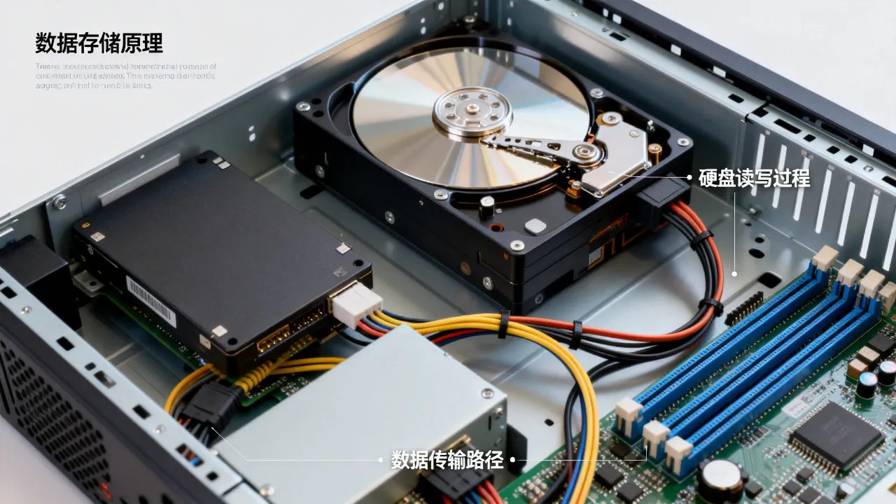 服务器为什么能存东西，服务器存储数据原理是什么？