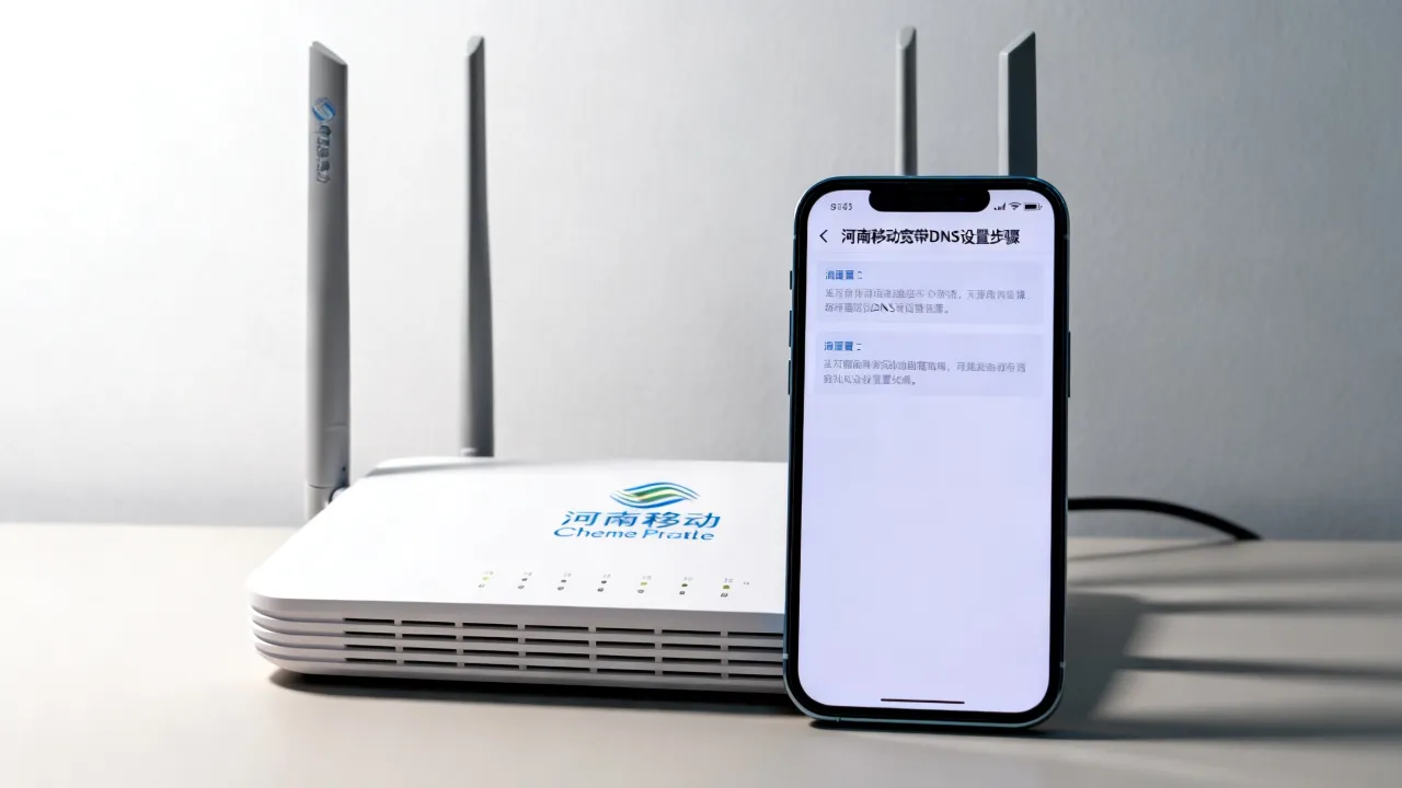河南移动宽带的dns服务器怎么填？，移动宽带dns怎么设置