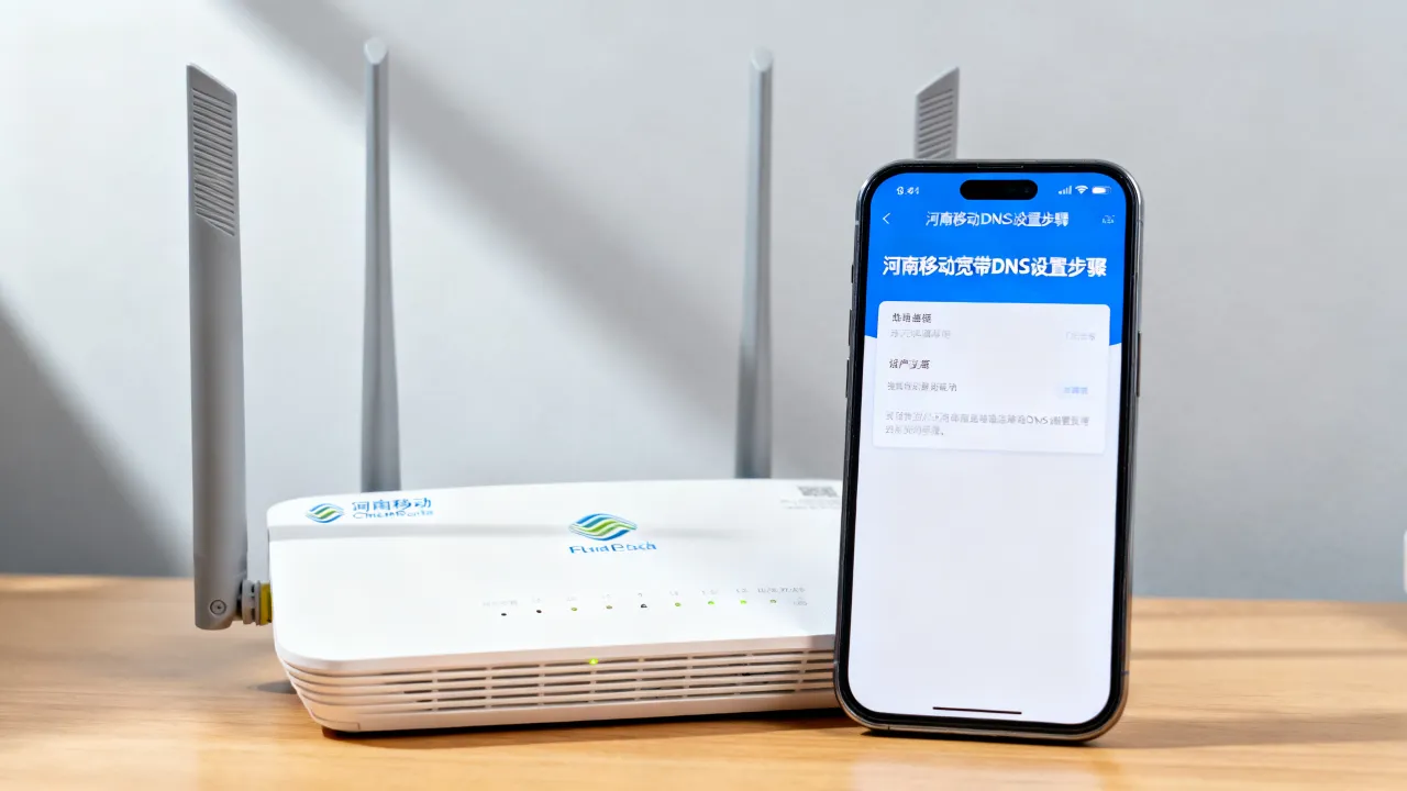 河南移动宽带的dns服务器怎么填？，移动宽带dns怎么设置