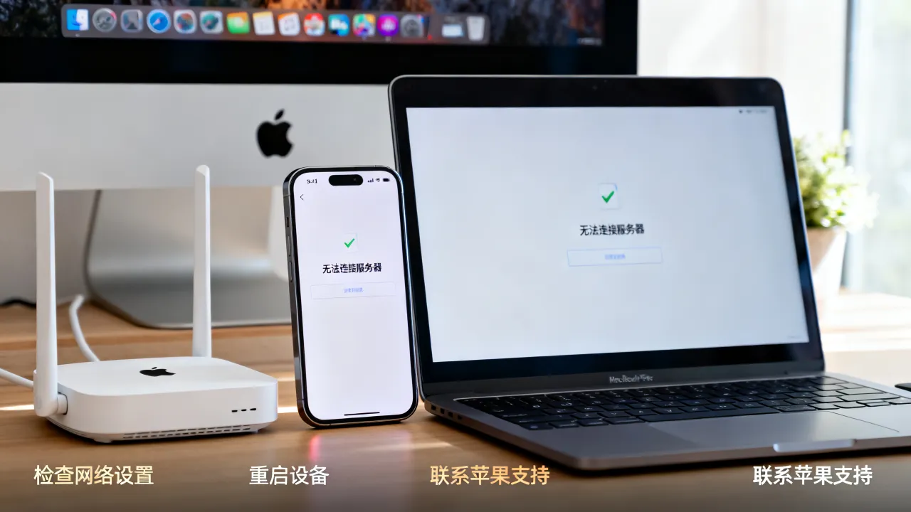 为什么苹果AI连接不上服务器，苹果AI连接不上服务器怎么办？