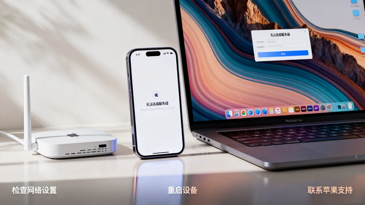 为什么苹果AI连接不上服务器，苹果AI连接不上服务器怎么办？