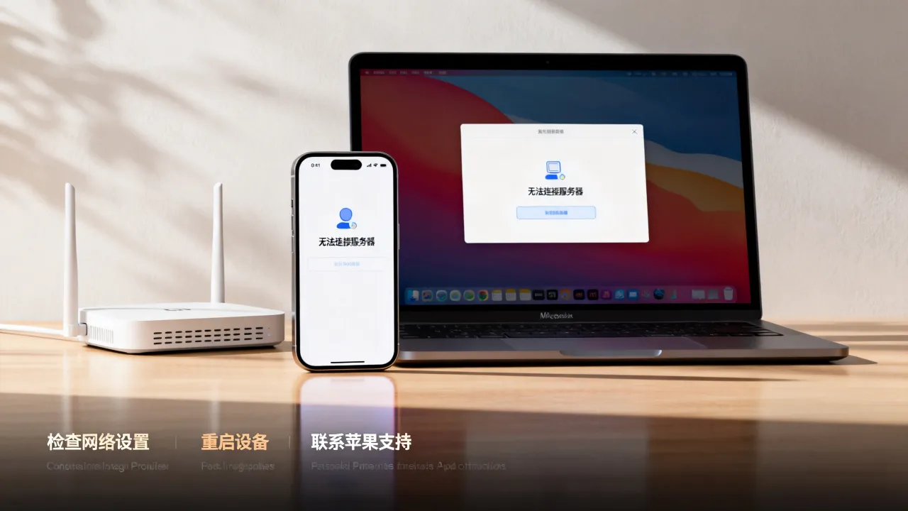 为什么苹果AI连接不上服务器，苹果AI连接不上服务器怎么办？
