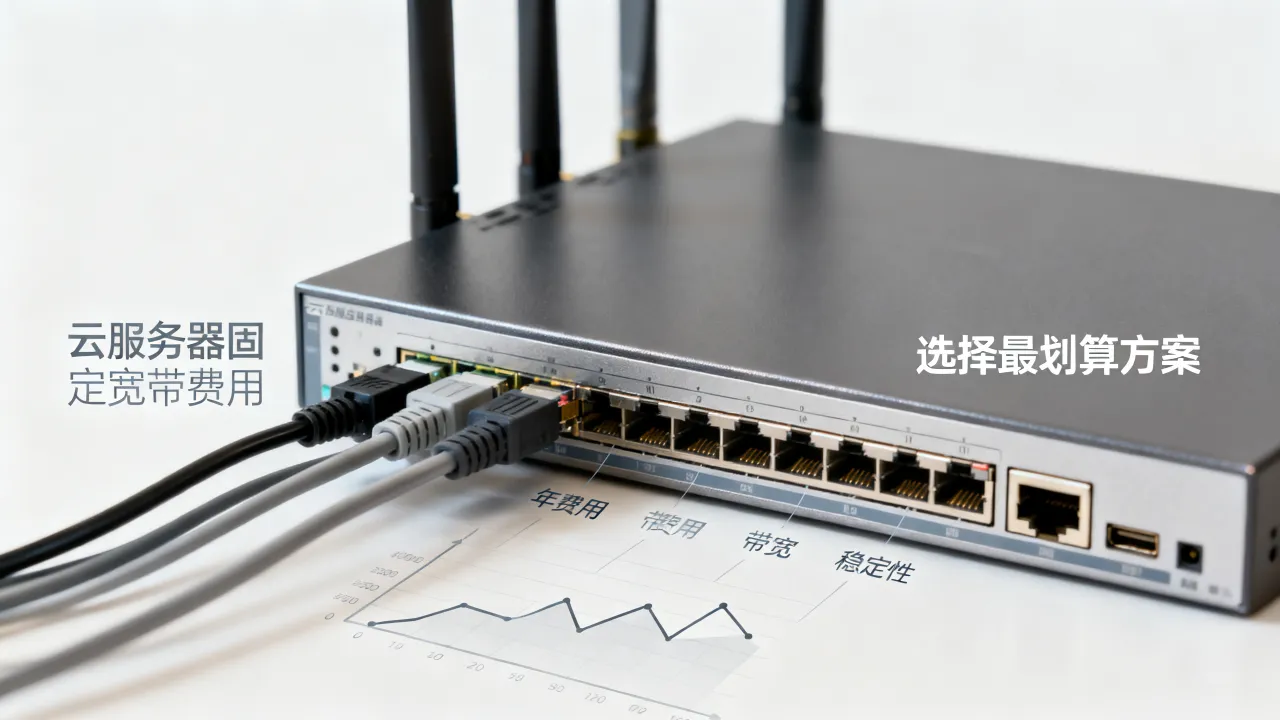 云服务器固定宽带多少钱一年，怎么选择最划算？