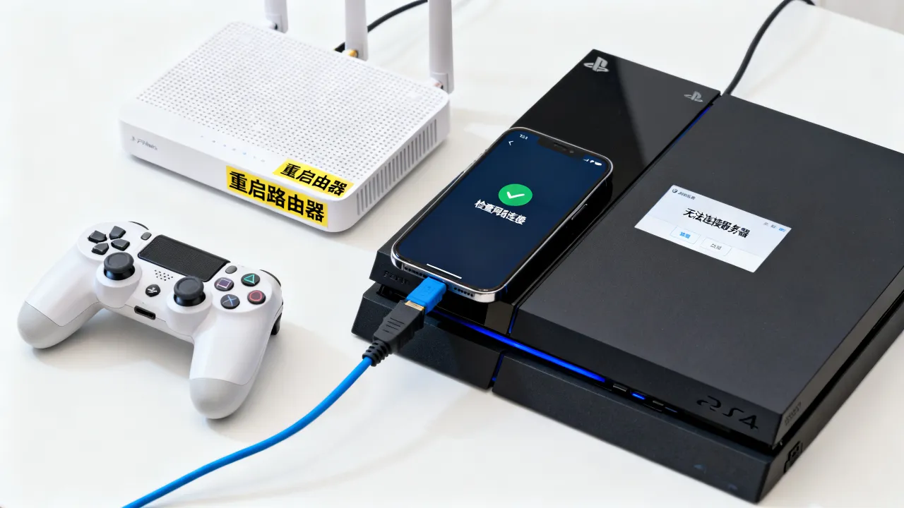 为什么ps4游戏连不上服务器,网络设置怎么调才能解决? 为什么ps4游戏连不上服务器,网络设置怎么调才能解决?