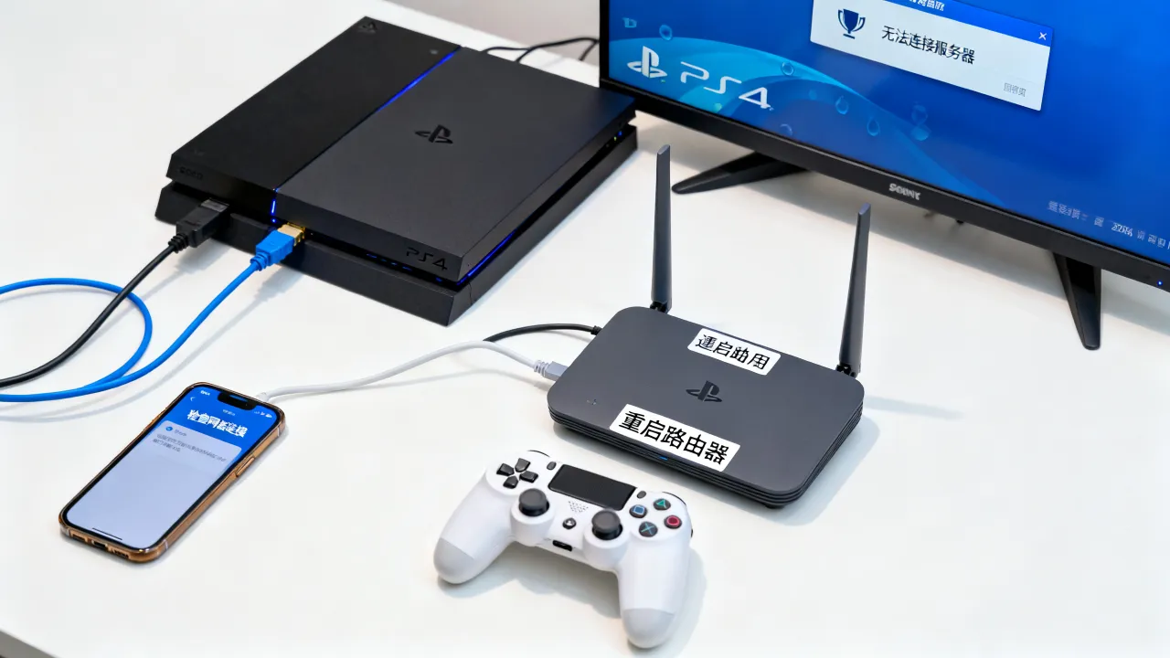 为什么ps4游戏连不上服务器,网络设置怎么调才能解决? 为什么ps4游戏连不上服务器,网络设置怎么调才能解决?