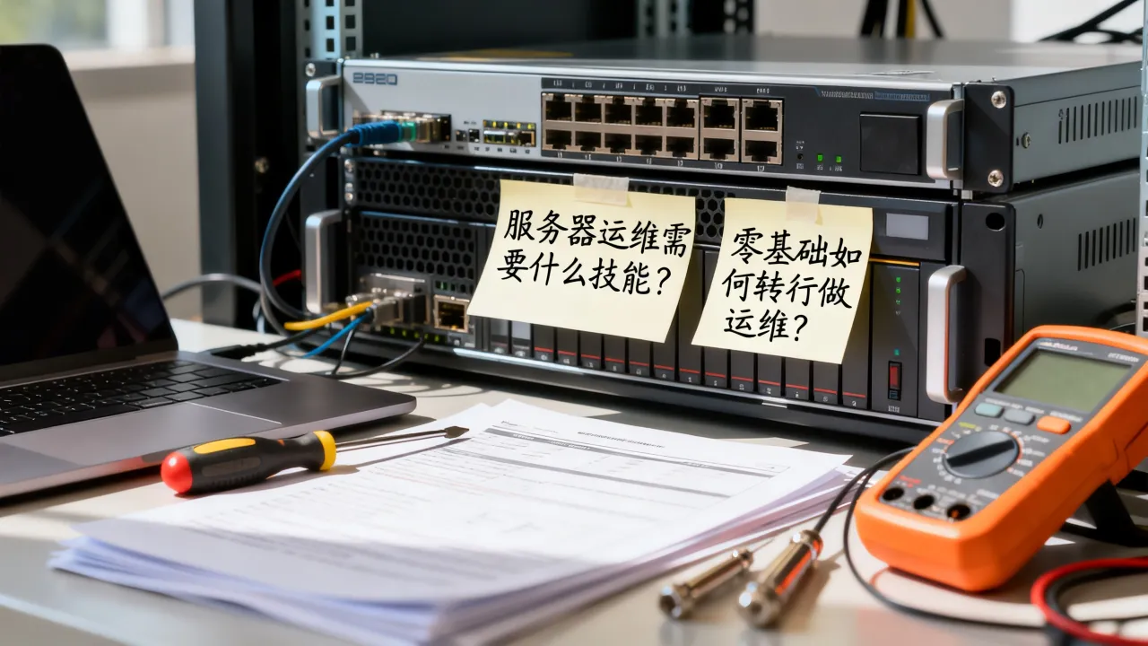服务器运维岗位需要什么技能？零基础怎么转行做运维？