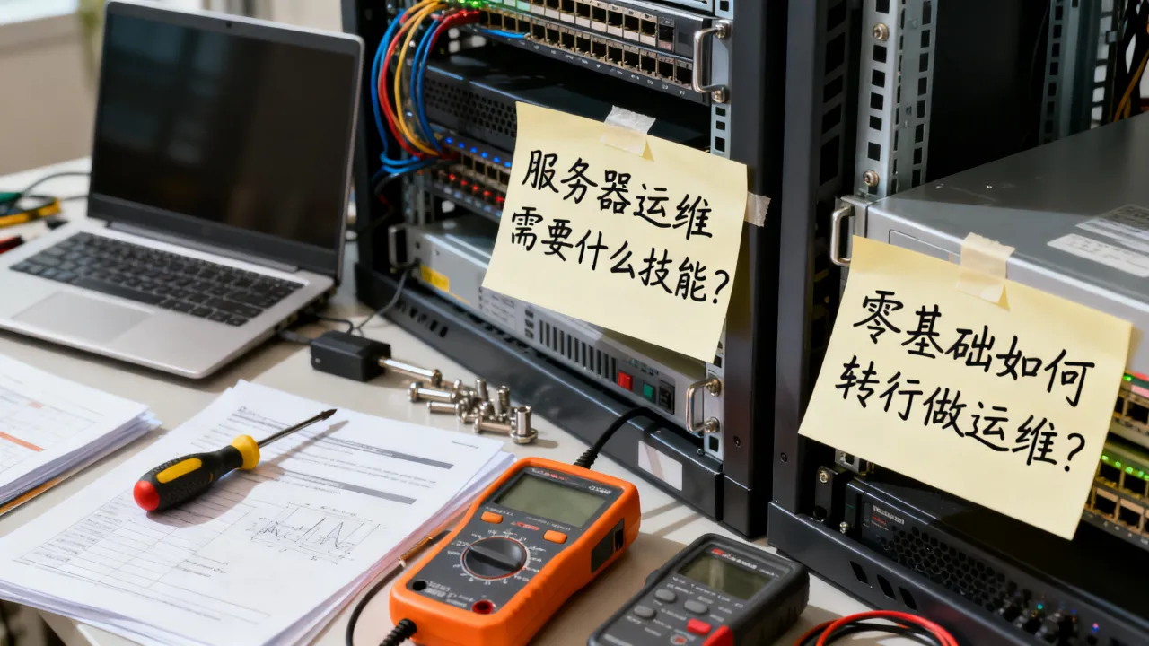 服务器运维岗位需要什么技能？零基础怎么转行做运维？
