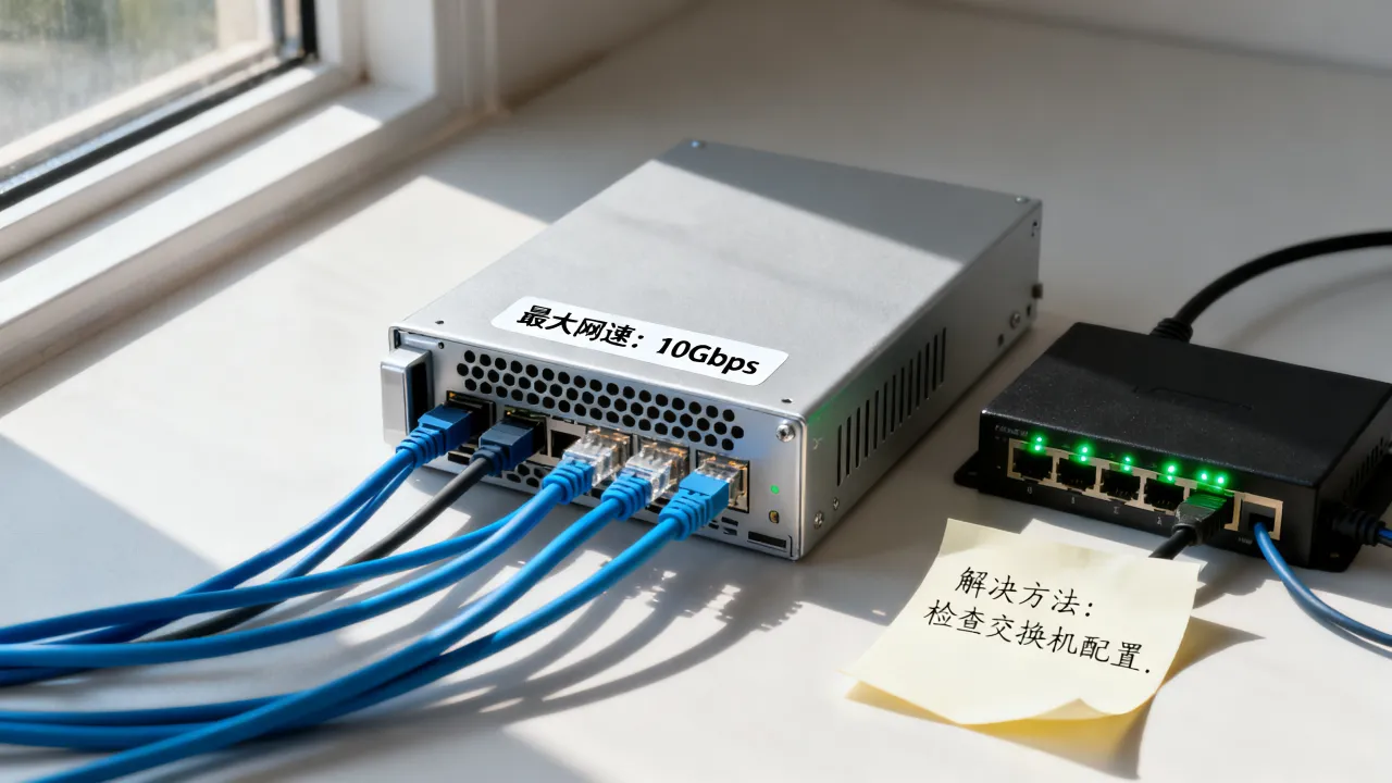 局域网服务器最大网速是多少，实际网速慢怎么解决？