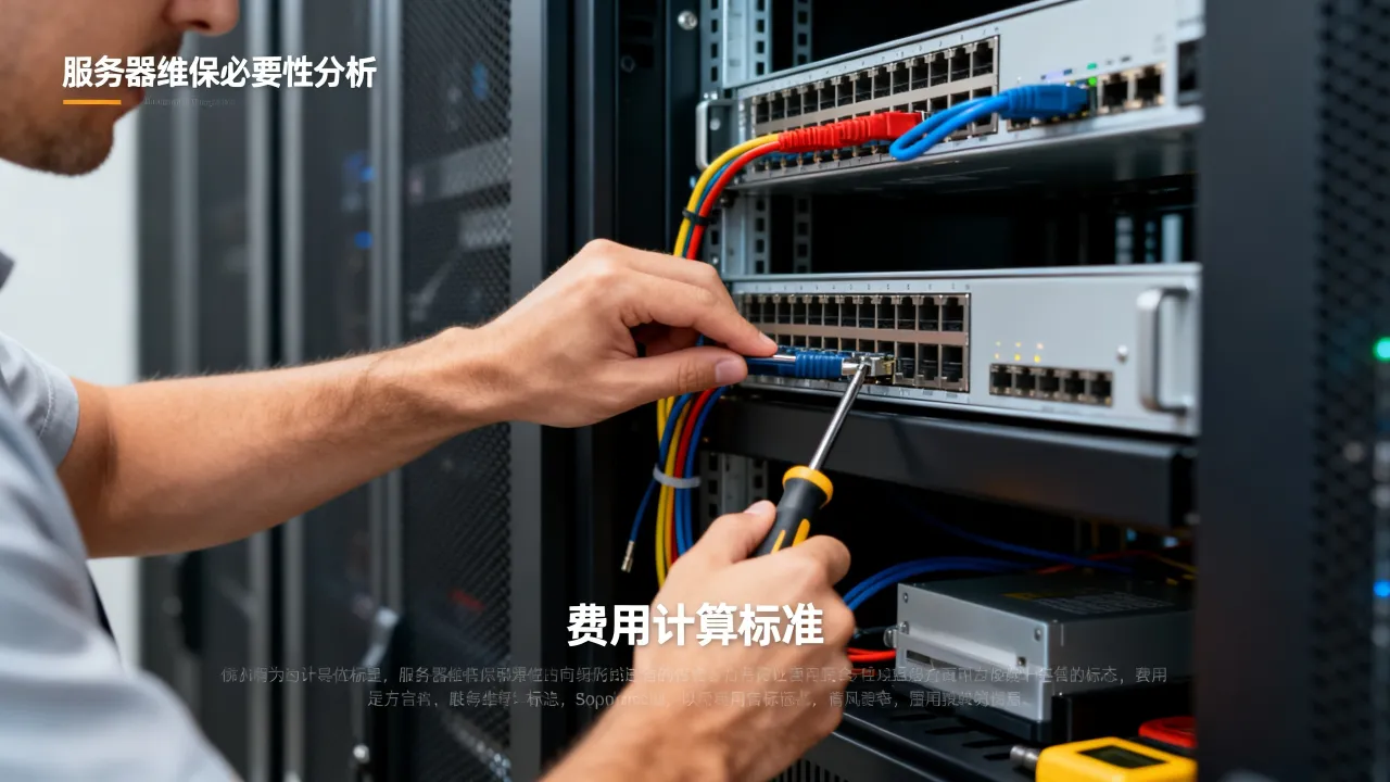 服务器维保有必要吗，服务器维保费用怎么算