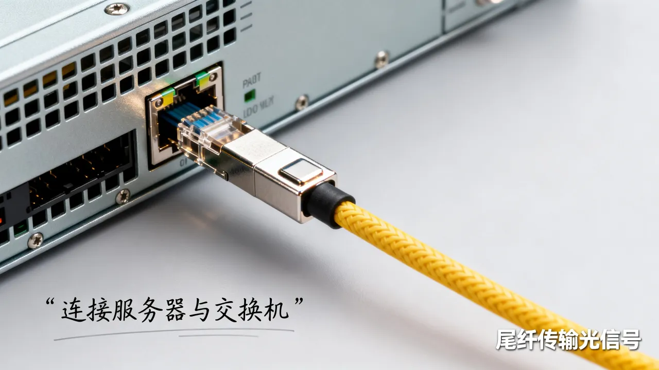 服务器为什么要插尾纤，插尾纤的作用是什么？