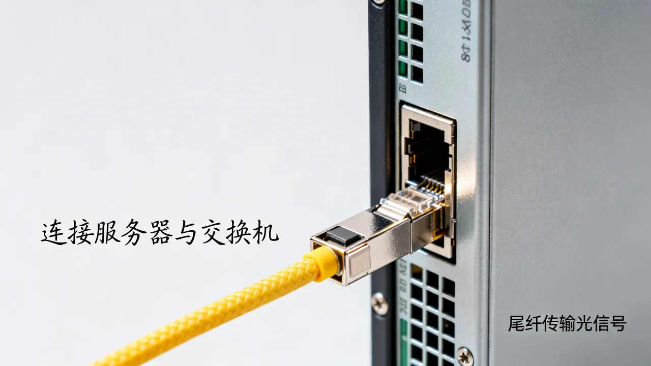 服务器为什么要插尾纤，插尾纤的作用是什么？