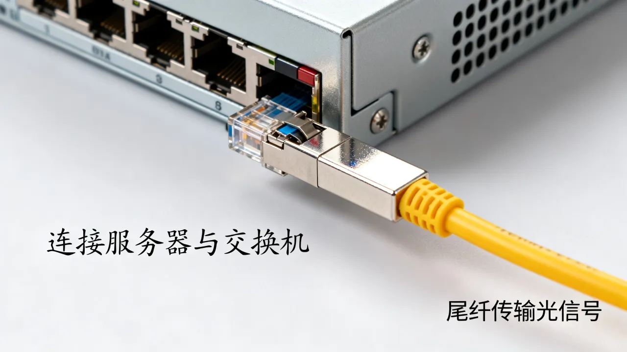 服务器为什么要插尾纤，插尾纤的作用是什么？