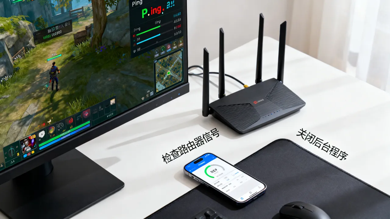 宽带连接服务器延迟高怎么办，游戏ping值高如何降低