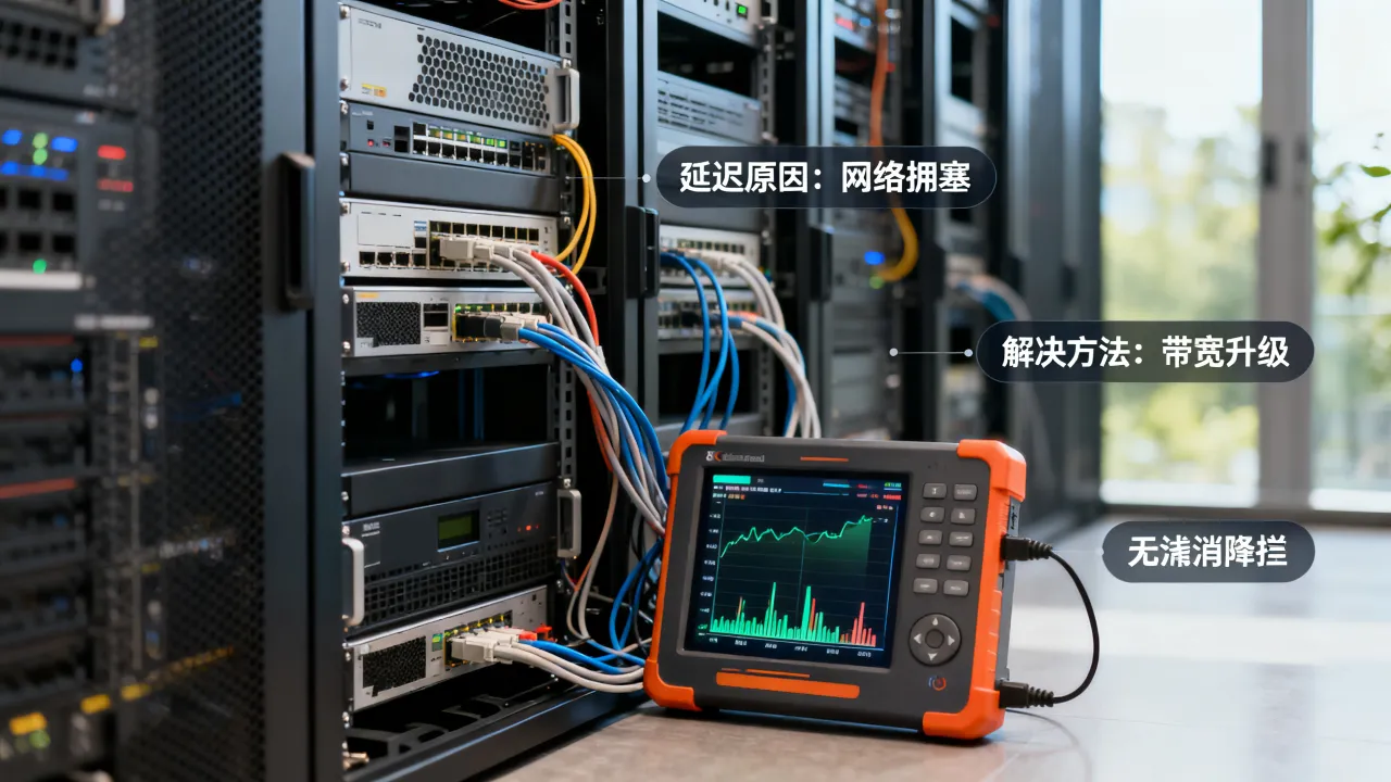 服务器宽带延迟高是什么原因导致的，怎么快速解决
