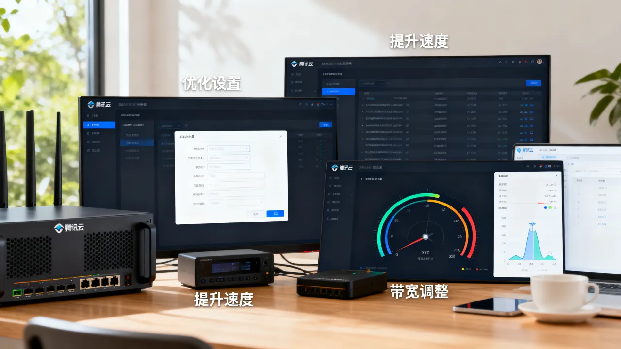 腾讯云服务器网速设置如何优化,怎么提升服务器访问速度?