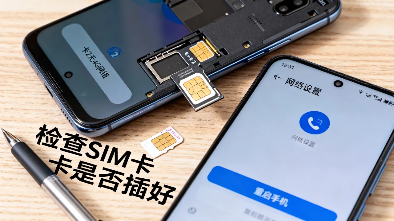 为什么卡2用不了4G网络连接服务器，卡2无法连接4G网络怎么解决
